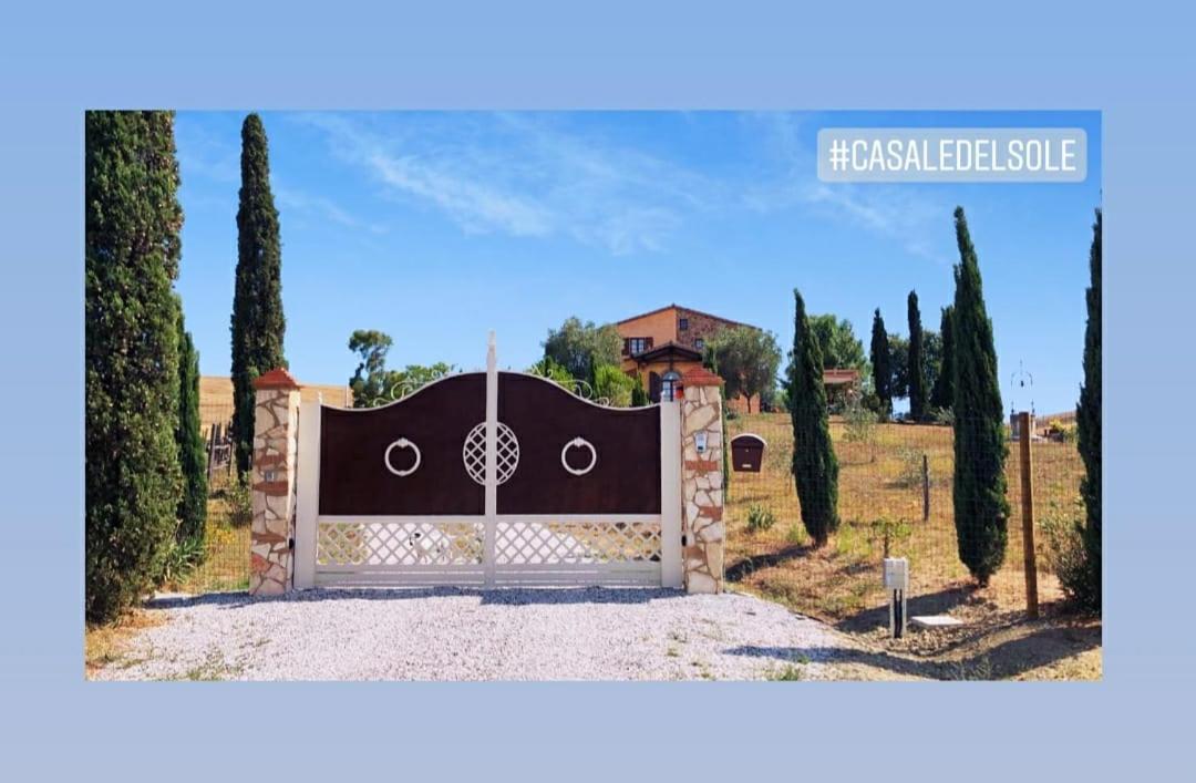Bed And Breakfast Casale Del Sole Castellina Marittima Dış mekan fotoğraf
